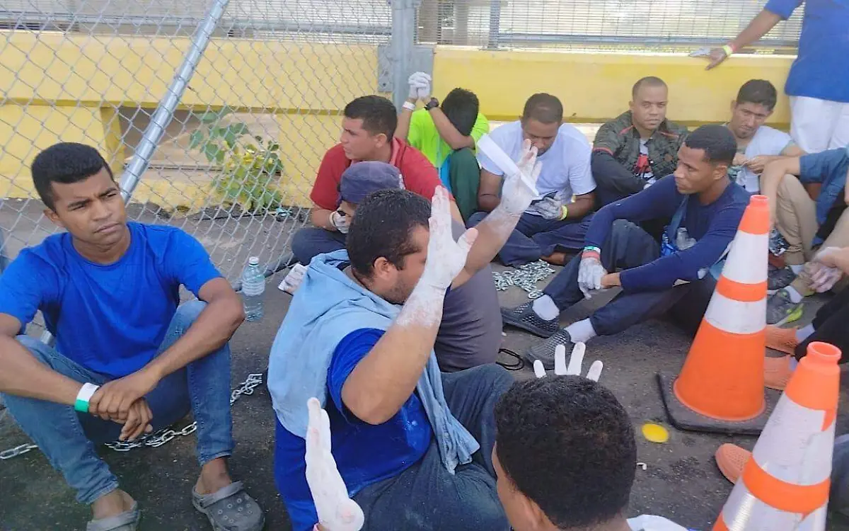 EU envía más deportados a México, en sui mayoría venezolanos 